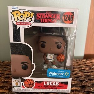 Funko Pop Stranger Things Lucas Figure - Black and White
